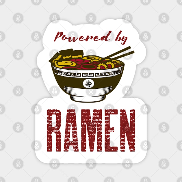 Powered by Ramen Magnet by Harry C