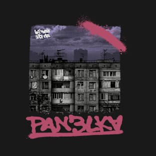 POST-SOVIET PANELKA // Typical russian panel houses T-Shirt