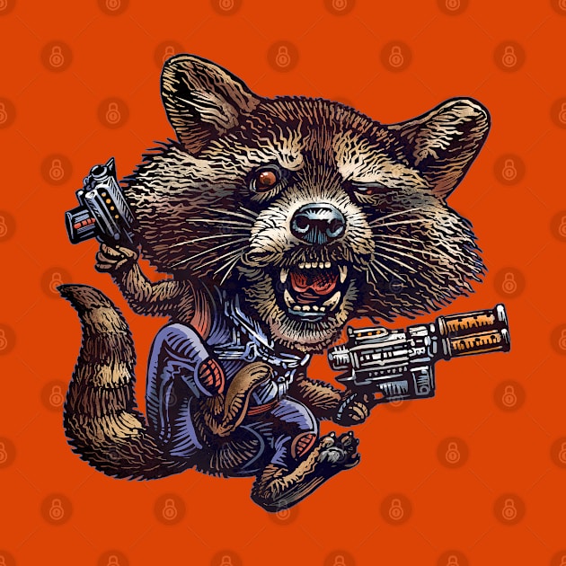 Rocket Attack! by ChetArt