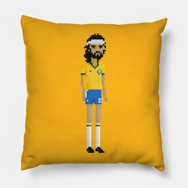 Socrates Pillow by PixelFaces