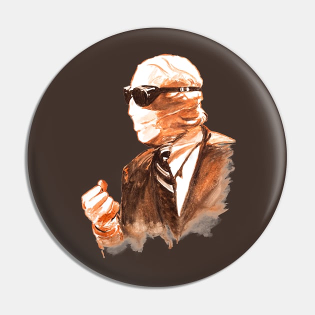 The Invisible Man Classic Pin by beaugeste2280@yahoo.com