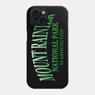 Mount Rainier National Park, Washington Phone Case