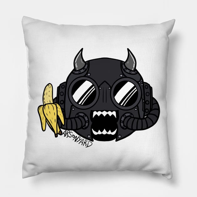 Aether Ghoul V02, Nameless Ghoul, GHOST rock metal band Pillow by ARSONYARD