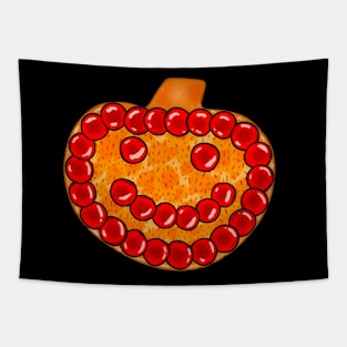 Pumpkin Pizza Tapestry