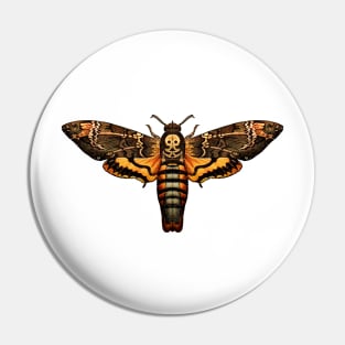 Deaths Head Hawk Moth Pin