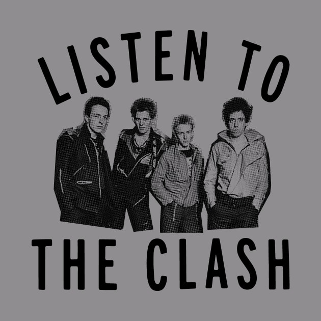 Listen to The Clash by todd_stahl_art