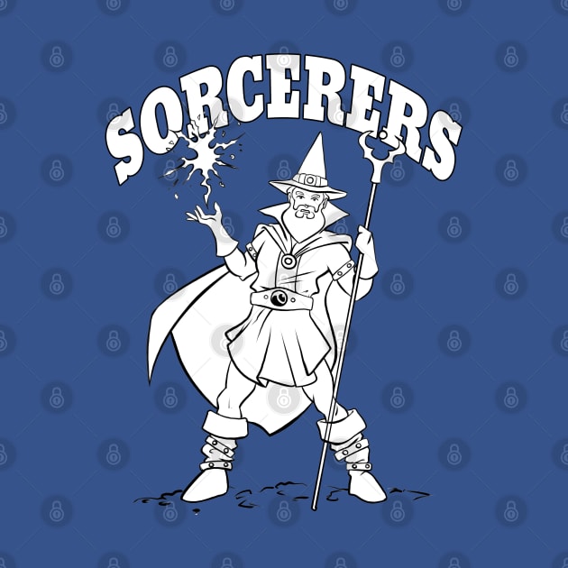 Sorcerer mascot by Generic Mascots