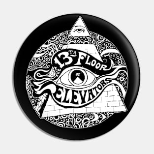 13th Floor Elevators Pin