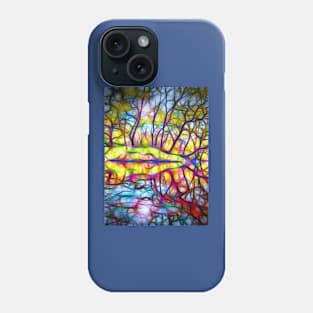 Trees Reflections Phone Case