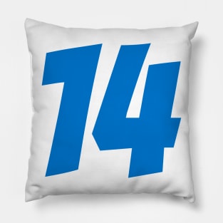 Fernando Alonso 14 - Driver Number Pillow