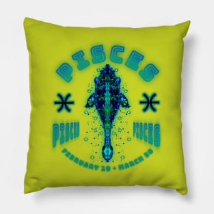 Pisces 9a Citron Pillow