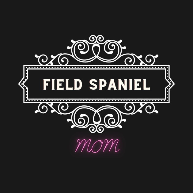 Field spaniel - dog moms by Fabled Rags 