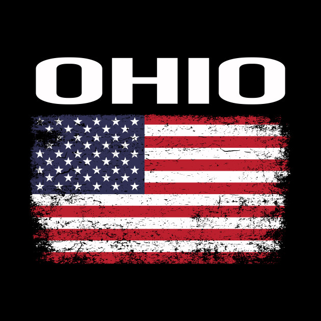 The American Flag Ohio - Ohio - Phone Case