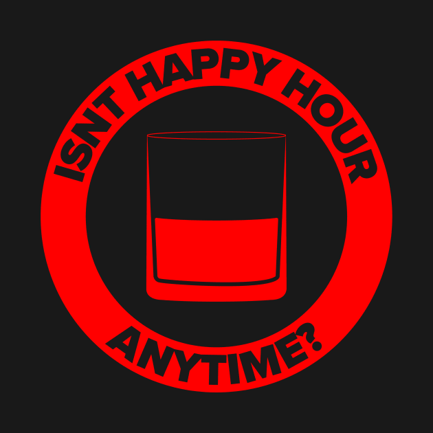 Isn’t Happy Hour Anytime? by Red Wolf Rustics And Outfitters