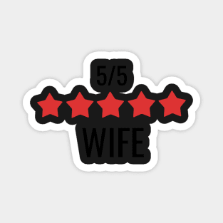 5 Star Wife Review Magnet