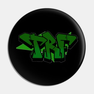 TRF green Pin