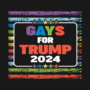 Gays for Trump 2024 T-Shirt