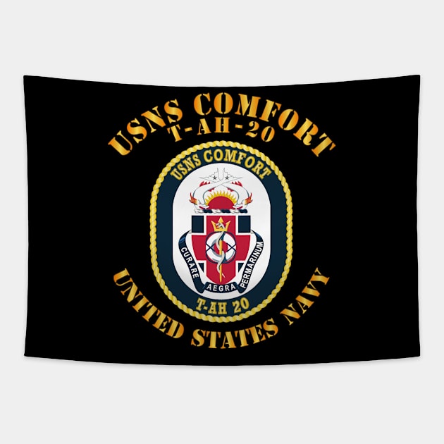 USNS Comfort - T-AH-20 wo DS Tapestry by twix123844