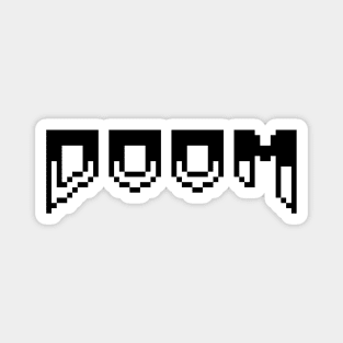 Doom - Pixel Logo II Magnet