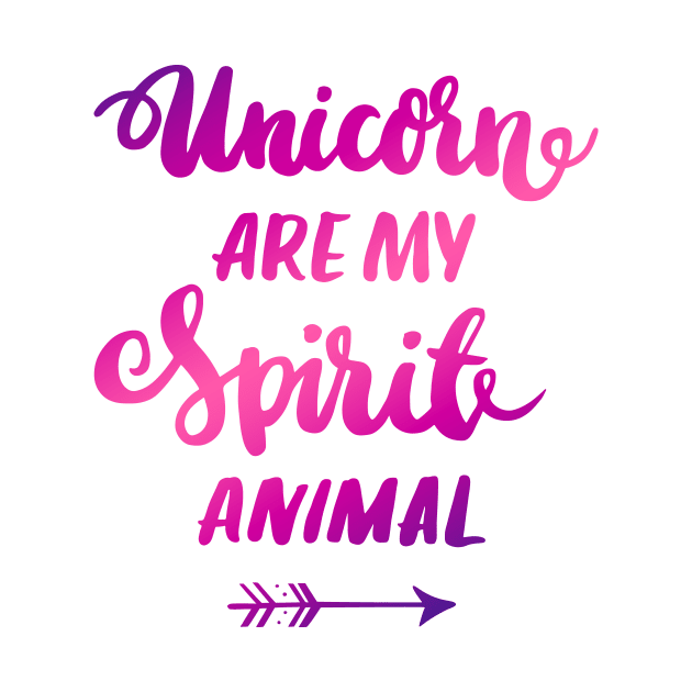 Unicorn are my spirit animal by Viaire
