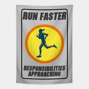 RUN FAST! Tapestry