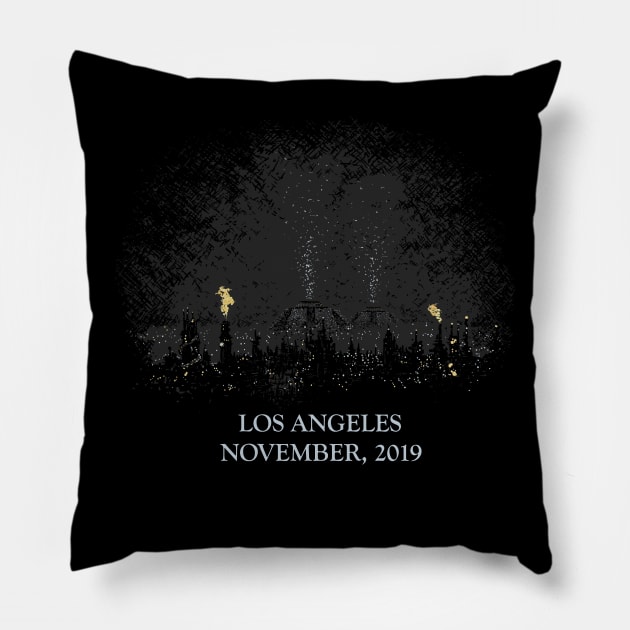 Los Angeles 2019 Pillow by kg07_shirts