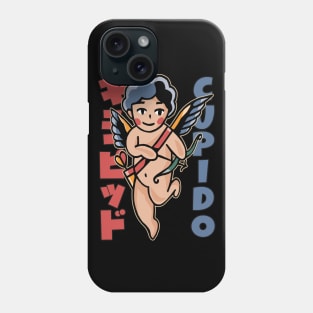 Antique Angel Cupid Tattoo Phone Case