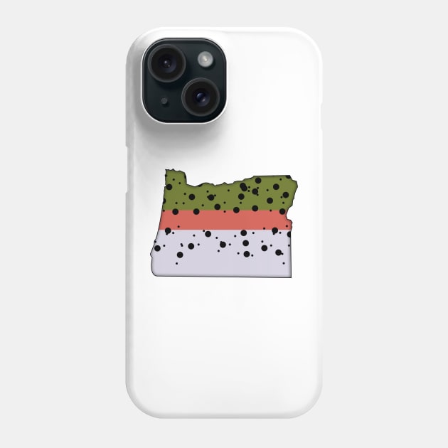 Oregon Rainbow Trout Phone Case by somekindofguru