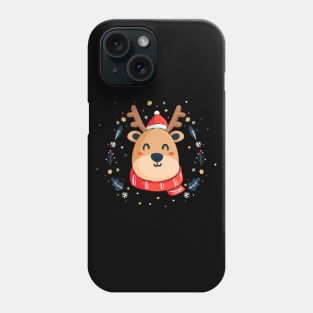 Ugly Reindeer Christmas Sweatshirt Phone Case