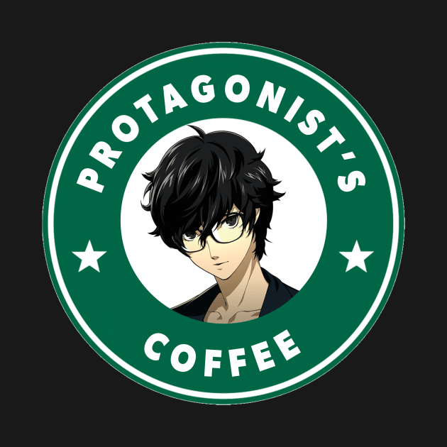 Persona 5 Starbucks by sprosick