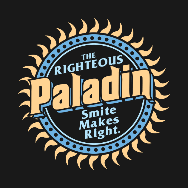 Dungeons & Dragons Paladin Class by Natural 20 Shirts