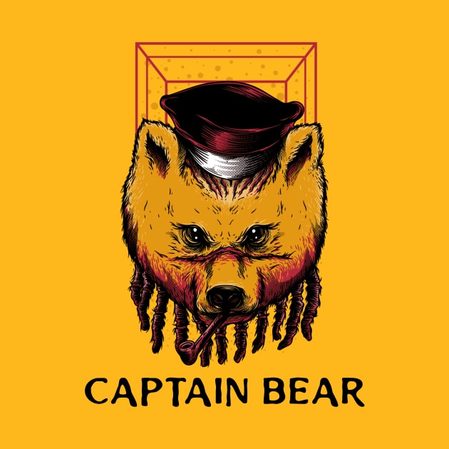 Captain bear by WOAT