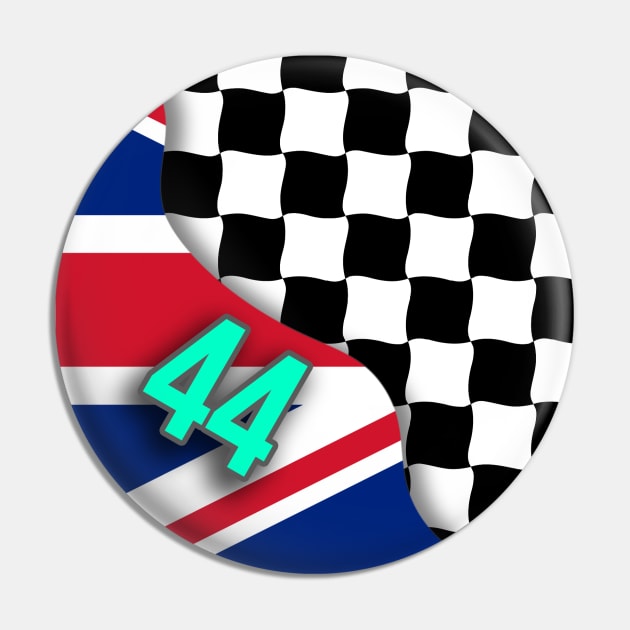 Lewis 44 Union Jack Pin by McNutt