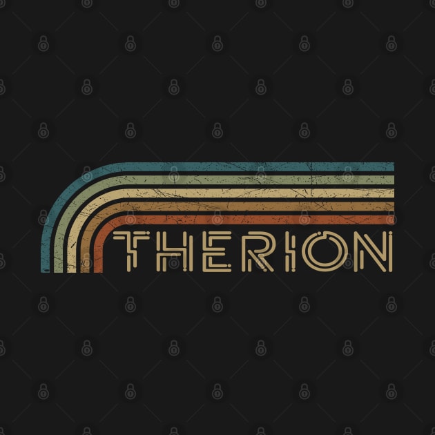 Therion Retro Stripes by paintallday