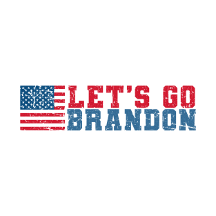 let's go brandon - simpel flag T-Shirt