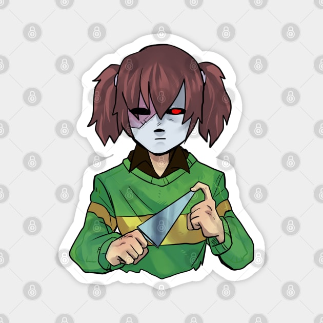 Chara [Sally Face] Magnet by WiliamGlowing