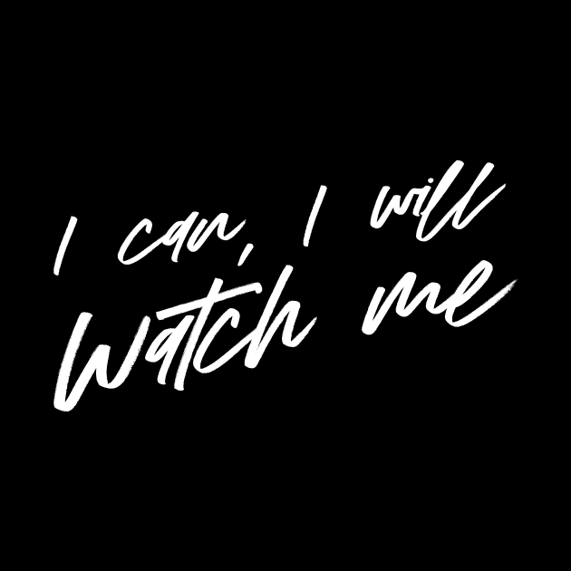 I can I will watch me by Blister