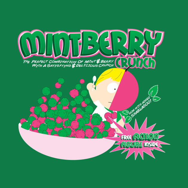 Mintberry Crunch South Park TShirt TeePublic