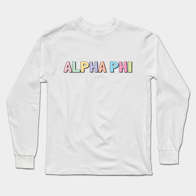 alpha phi shirts