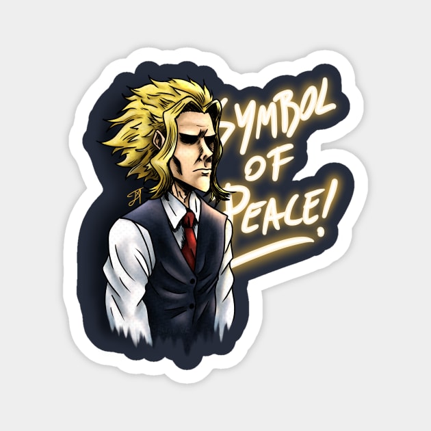 Symbol of peace! Magnet by BrutalHatter