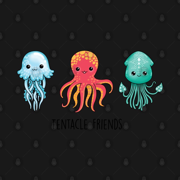 Tentacle Friends by SuperrSunday