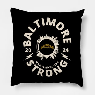 Baltimore Strong Baltimore Bridge Collapse Pillow