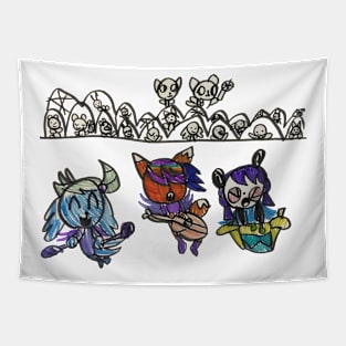 Rock N Roll Animals Tapestry