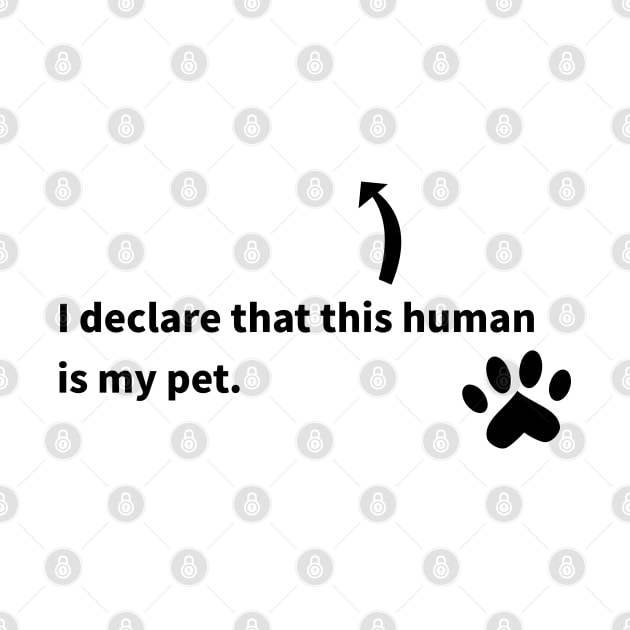 CAT'S DECLARATION by MoreThanThat