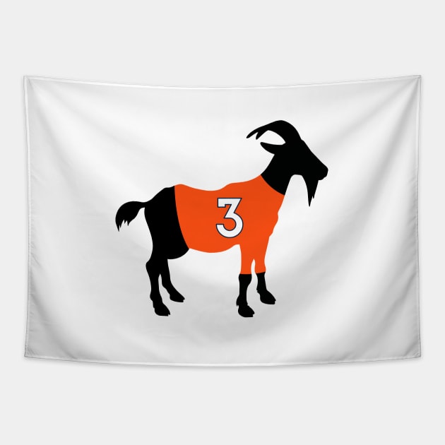 Drew Lock GOAT Tapestry by cwijeta