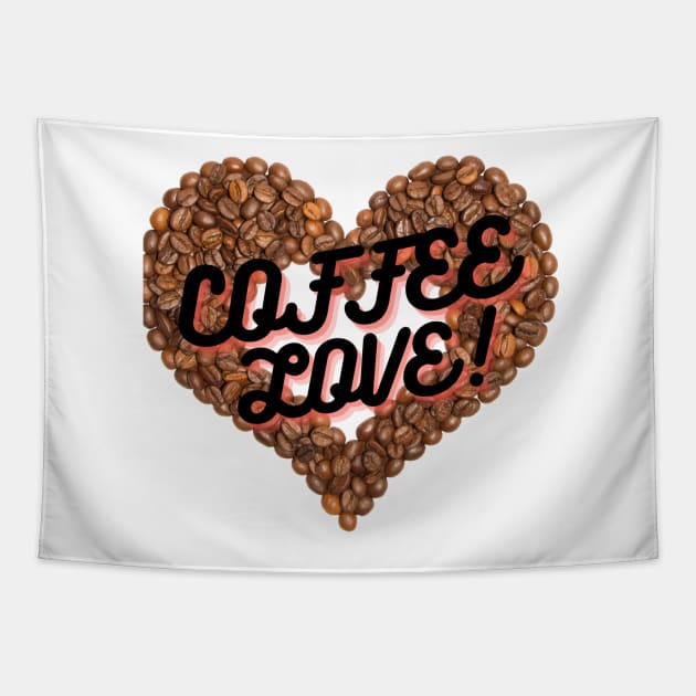 Coffee Love Tapestry by Avivacreations