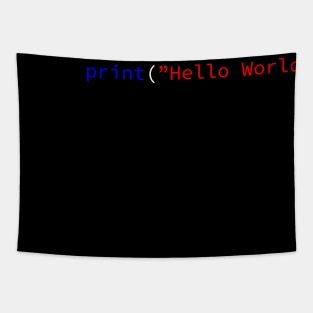 Phyton Hello World Tapestry