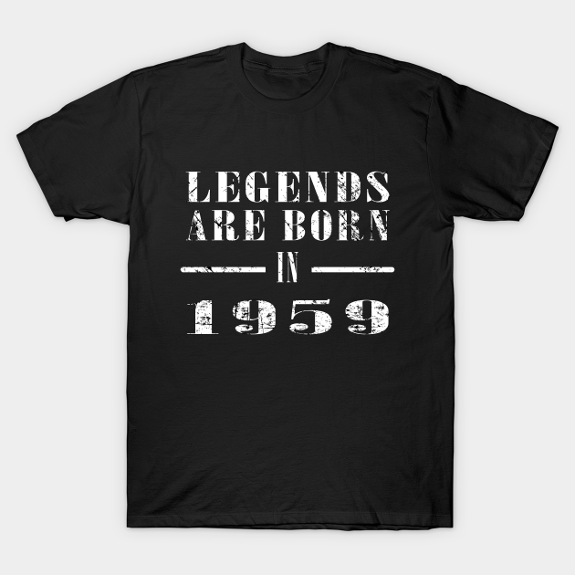 Discover Born in 1959 - Born In 1959 - T-Shirt