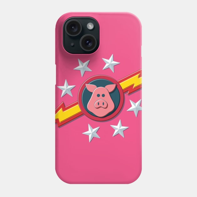 Pigs In Space Phone Case by Staermose