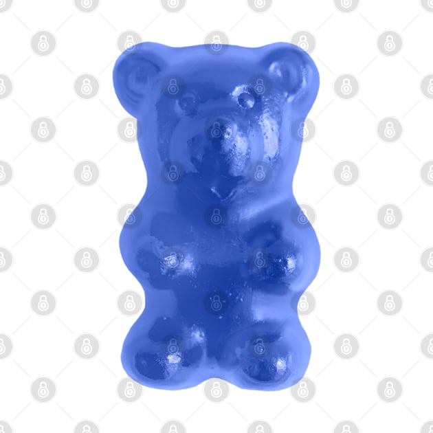 gummy bear (blue) by mystudiocreate